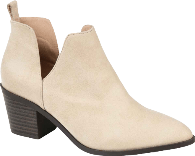 Women's Lola Cut Out Stacked Heel Dress Booties