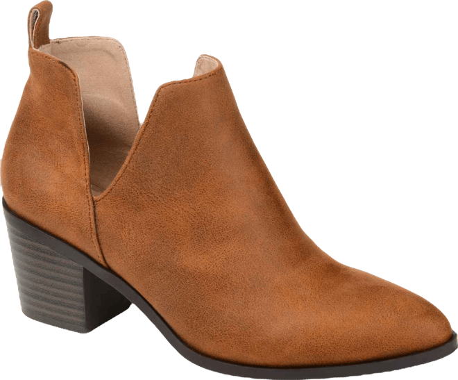 Women's Lola Cut Out Stacked Heel Dress Booties