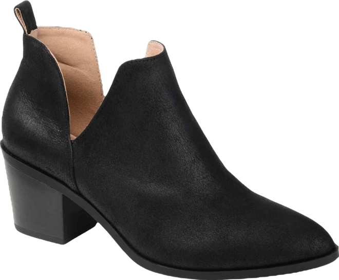 Women's Lola Cut Out Stacked Heel Dress Booties