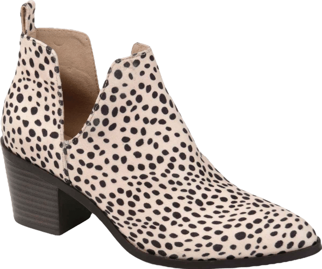 Women's Lola Cut Out Stacked Heel Dress Booties