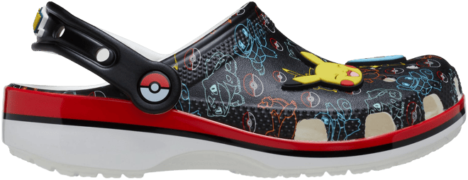 crocs サンダル(POKEMON PRINT CLASSIC CLOG) Crocs Kids' Pokémon Printed Classic Clog | Academy