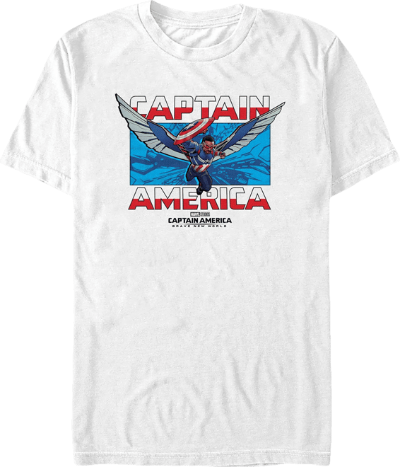 Men's Sam Captain America Short Sleeve T-Shirt