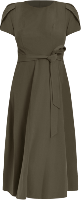 AMERI【美品】TULIP SLEEVE I LINE DRESS Calvin Klein Women's Tulip-Sleeve A-Line Midi Dress - Macy's