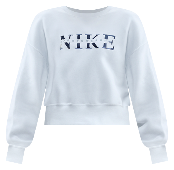 Nike Sportswear Phoenix Fleece Sweatshirt med rund hals i oversize-modell för kvinnor