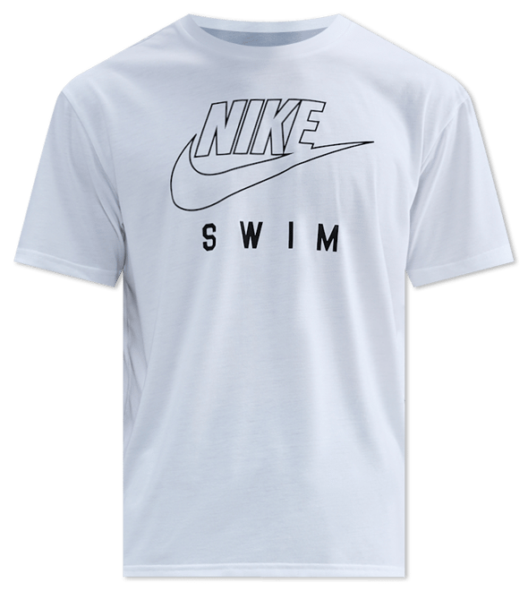 Nike Swim Swoosh Hydroguard Playera de manga corta para hombre