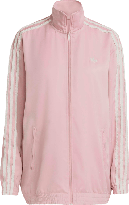adidas Originals Women's Satin Firebird Ruffle Track Top
