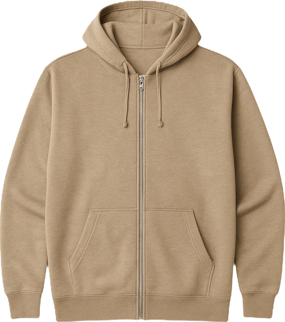Big & Tall Fleece Zip-Front Hoodie