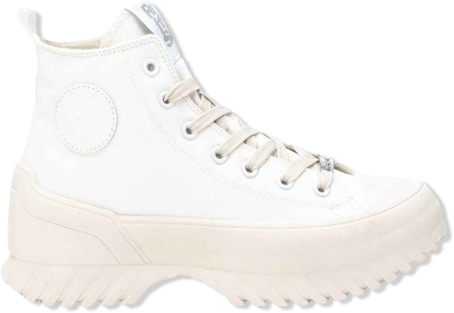 Women's Canvas Platform High-Top Sneakers By