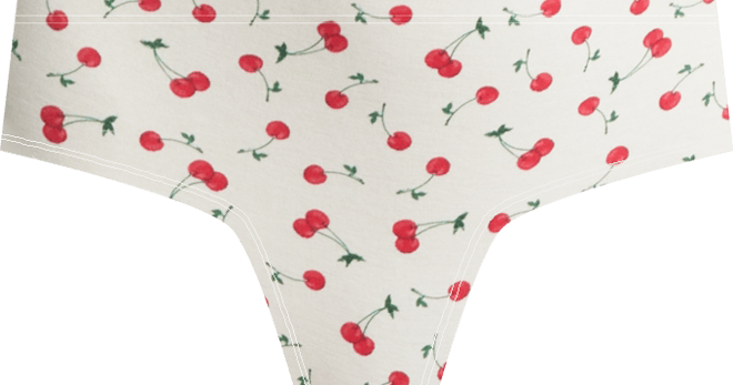 Women's Play Stretch Printed Hi Rise Thong Underwear PR721924