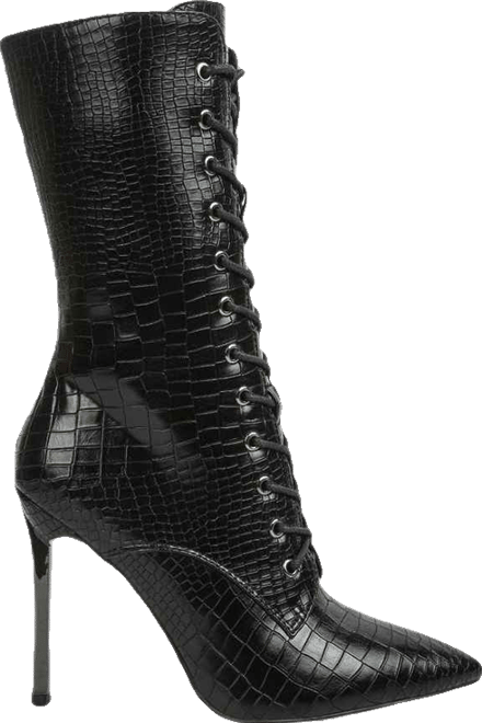 knocturn croc textured over the boots
