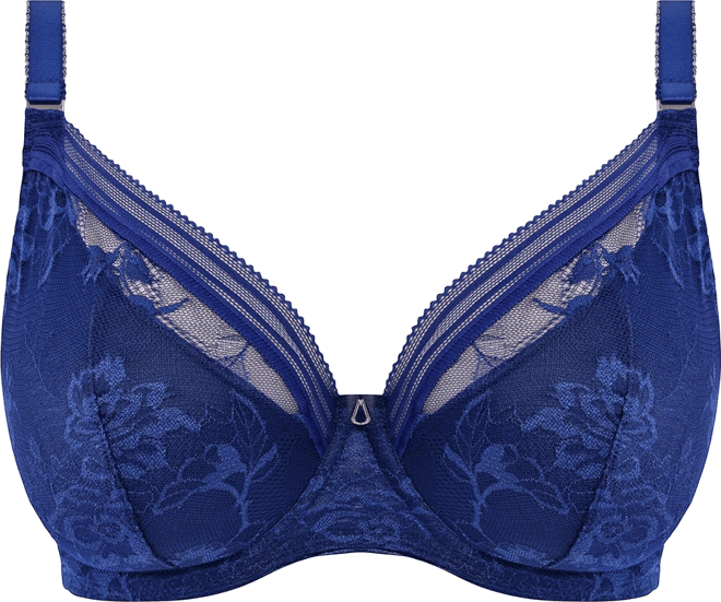 Fantaise Women's Fusion Lace Underwire Padded Plunge Bra