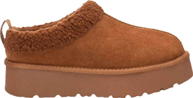 Women's Platform Suede Clog Slippers By 