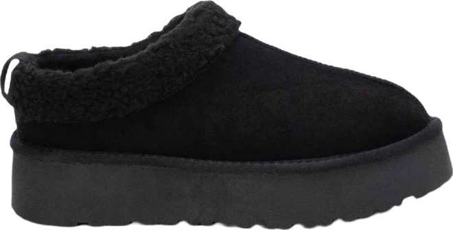 Women's Platform Suede Clog Slippers By 