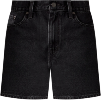 Women's Cotton Cinch-Waist Denim Shorts