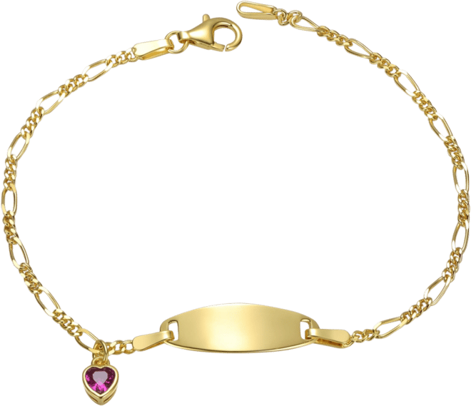 Chic Minimalist Bar Bracelets with Round Bezel Set Cubic Zirconia Charm