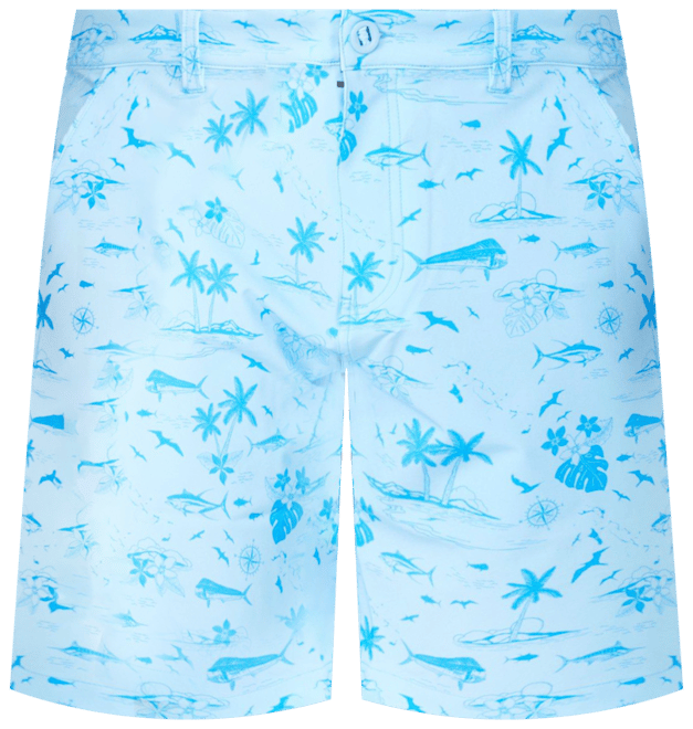Scales Mens Never A Tourist Walk Shorts