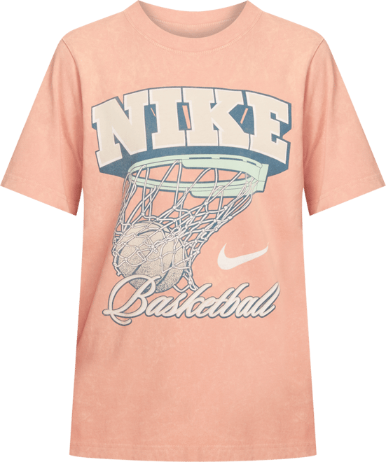 나이키 여성 루즈 반팔 농구 티셔츠