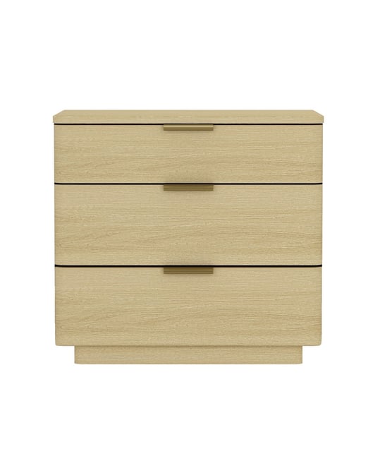 Payton 26" Modern 3-Drawer Nightstand