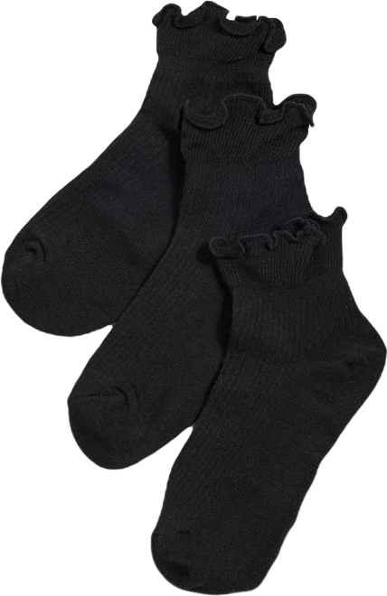Women's Everyday Classic Ruffle Socks