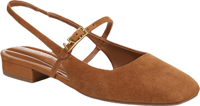 Women's Destin Square Toe Mary Jane Slingback Flats
