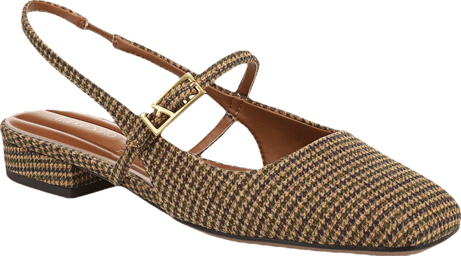 Women's Destin Square Toe Mary Jane Slingback Flats