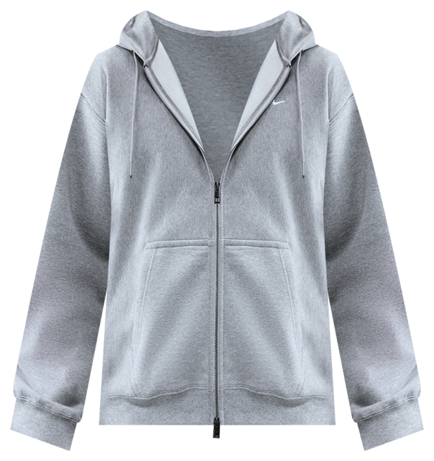 Nike Solo Swoosh Fleece-Kapuzenjacke für Herren