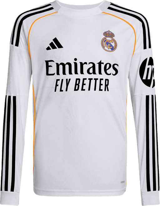 adidas Adult Real Madrid Jude Bellingham #5 2025 Home Long