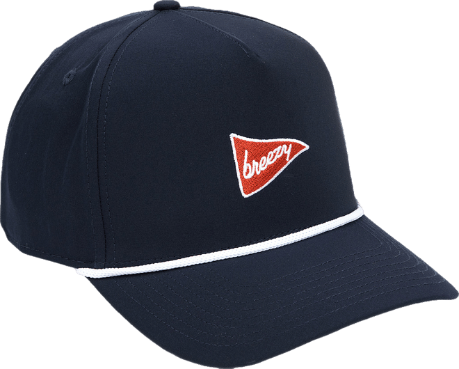breezy Flag Navy Rope Golf Hat - Carl's Golfland