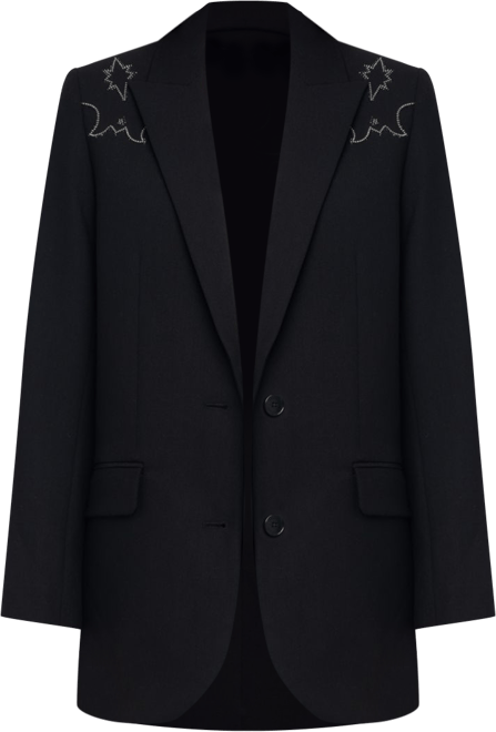 ジャケット ZADIG&VOLTAIRE VIVA STRASS WESTERN BLAZER Zadig & Voltaire Viva Strass Western Blazer | Neiman Marcus