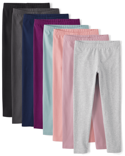 Girls Leggings 8-Pack - PINK | The Children's Place