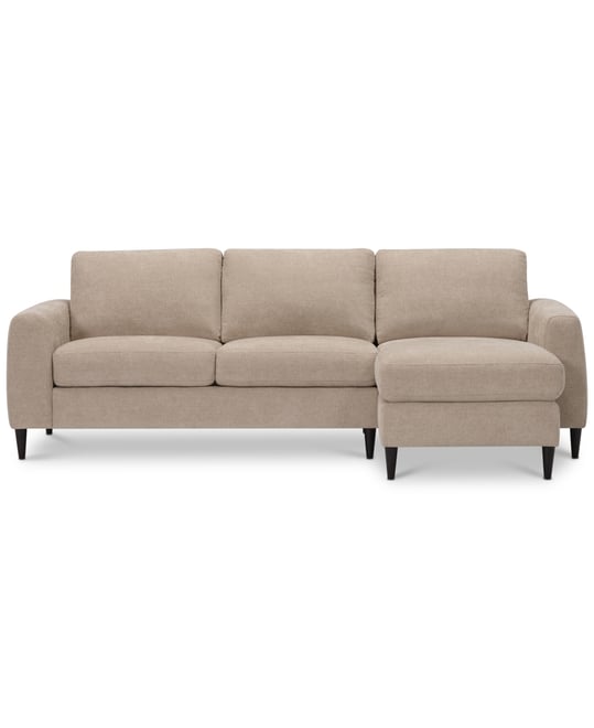 Calvus 2-Pc. Fabric Chaise Sectional, Exclusively at Macy's