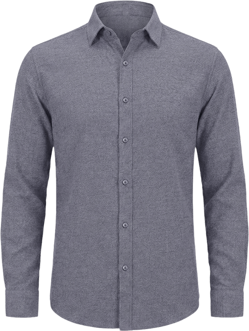 Men's Aegean Blue Grainy Shirt