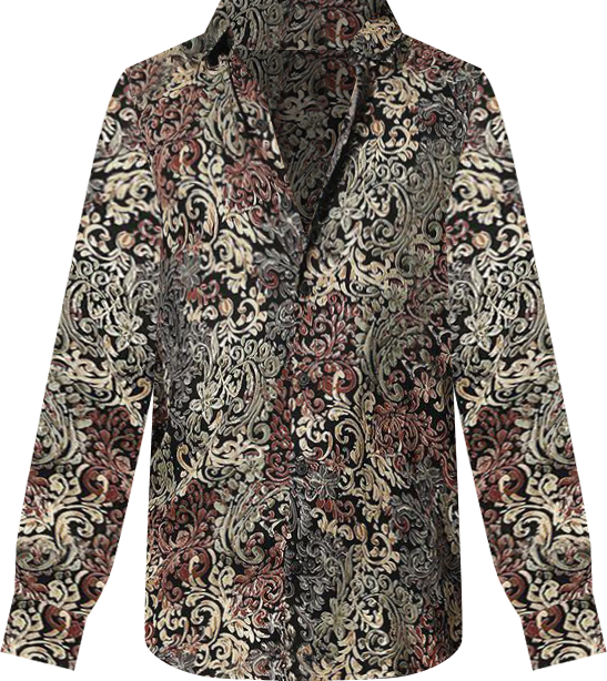 Men's Multicolour Regal Foliage Shirt