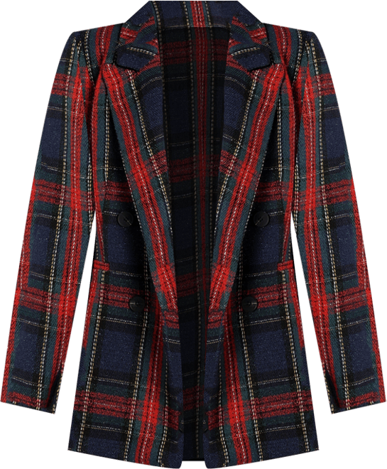 Women's Vivienne Plaid Blazer