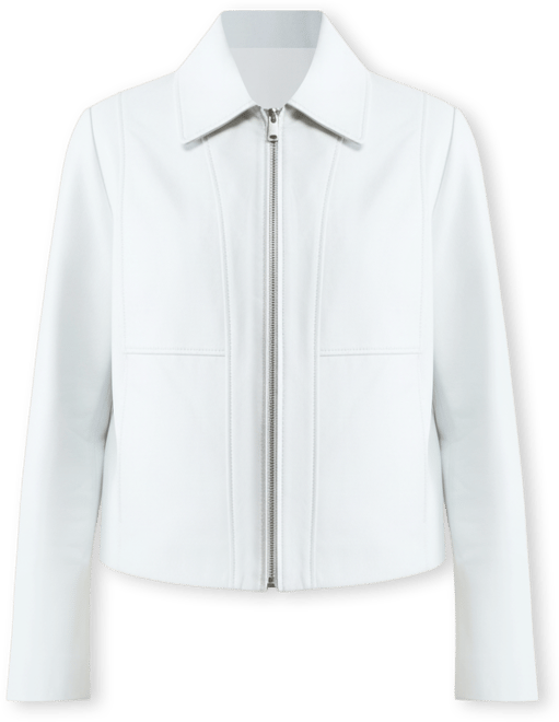 Women's Classic Leather Jacket, Created for Macy's