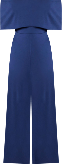 Women's Plus Size Off Shoulder Jumpsuit