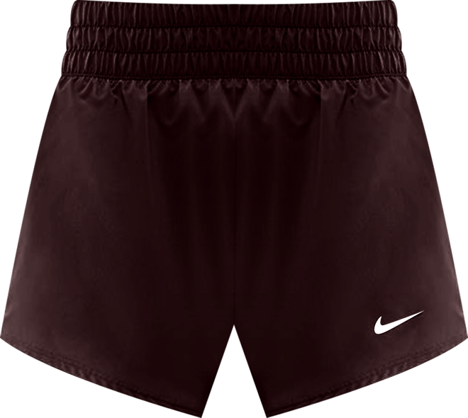 Nike One Dri-FIT-shorts med mellemhøj talje og indershorts (8 cm) til kvinder