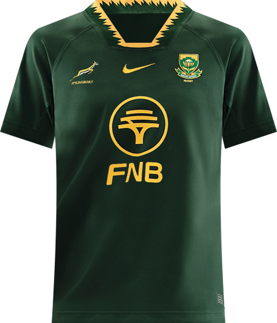 Springboks 2025/26 Stadium Home Women's Nike Rugby Home Replica Top
