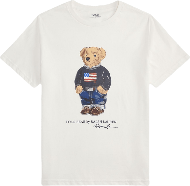 Big Boys Polo Bear Jersey T-Shirt