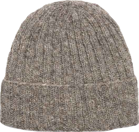 Women s Artisan Hand-Knit Denali Ribbed Wool Beanie Hat