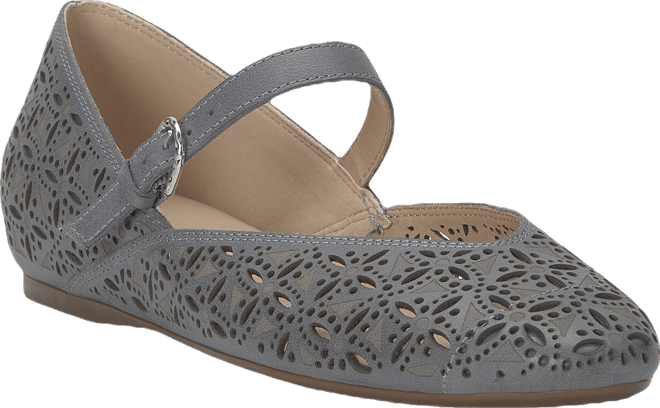 Women's Cyrena Eyelet Mary Jane Ballet Flats