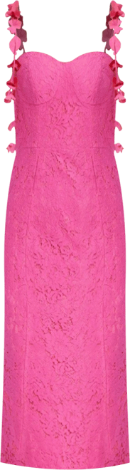 Womens The Zoe Lace Flower Strap Cocktail Dress