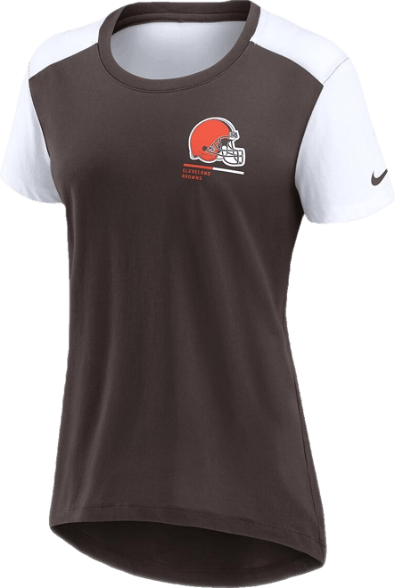 Women's&nbsp;Brown Cleveland Browns Performance Fashion T-Shirt