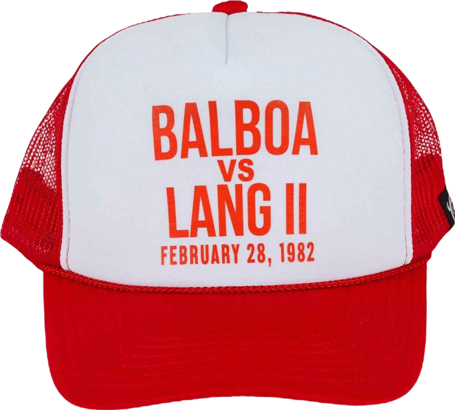 Men's and Women's Red Rocky The Pride The Pain Trucker Adjustable Hat