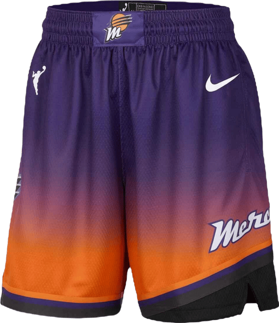 Women's Purple Phoenix Mercury On-Court Victory Performance Shorts