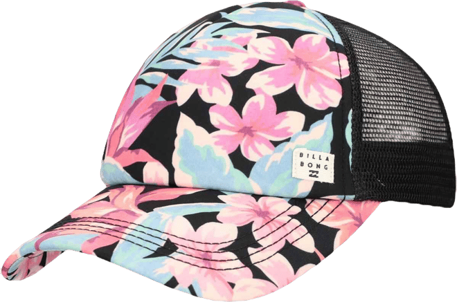 Women's Black Heritage Mashup Trucker Snapback Hat