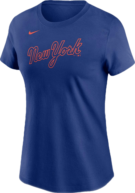 Women's Juan Soto Royal New York Mets Fuse Name Number T-Shirt