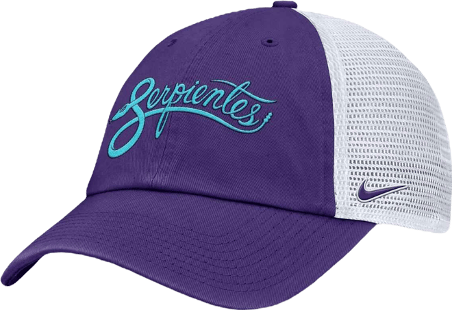 Men's and Women's Purple/White Arizona Diamondbacks 2025 City Connect Club Trucker Adjustable Hat