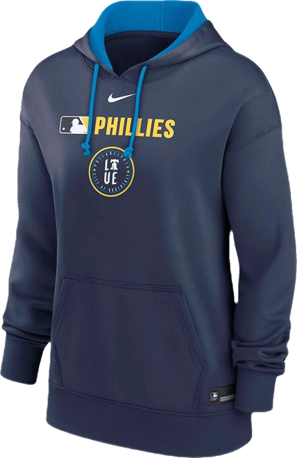 Women's Royal Philadelphia Phillies Authentic Collection City Connect Performance Pullover Hoodie