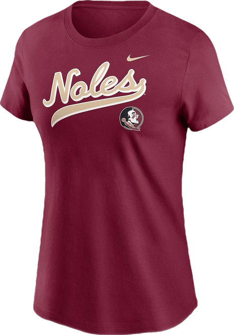 Women's Garnet Florida State Seminoles Local Script T-Shirt